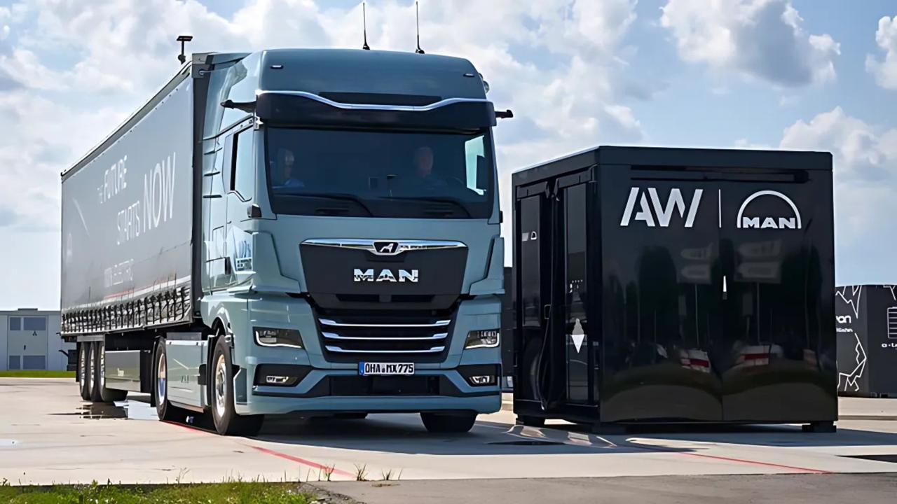MAN Unveils Smart Charging Cube for Efficient EV Fleet Power