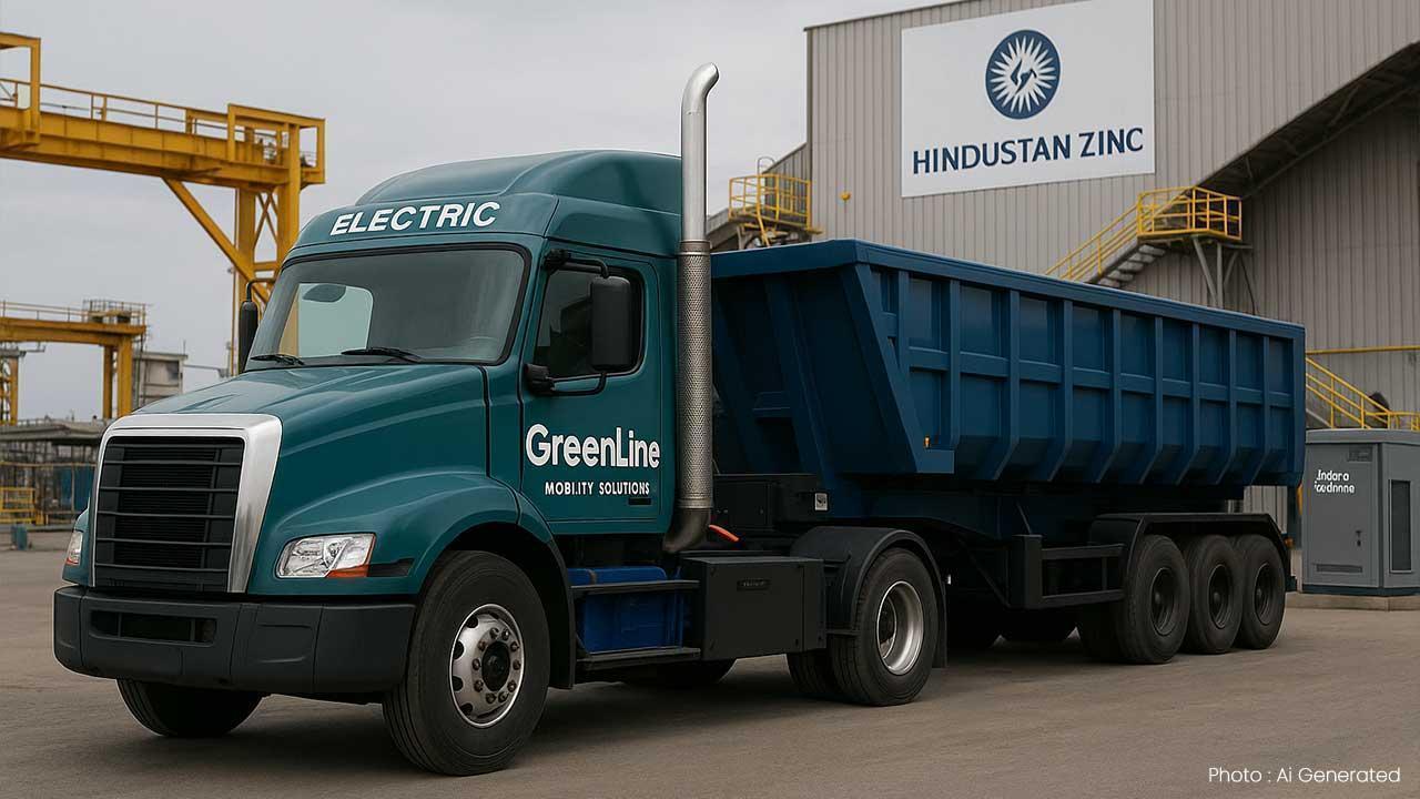 GreenLine Invest ₹4 Billion to Bring Electric Trucks to Hindustan Zinc