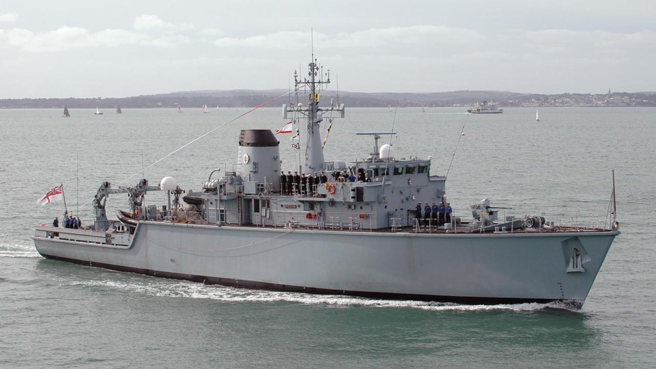 Derelict Minesweeper Removed from San Joaquin Delta