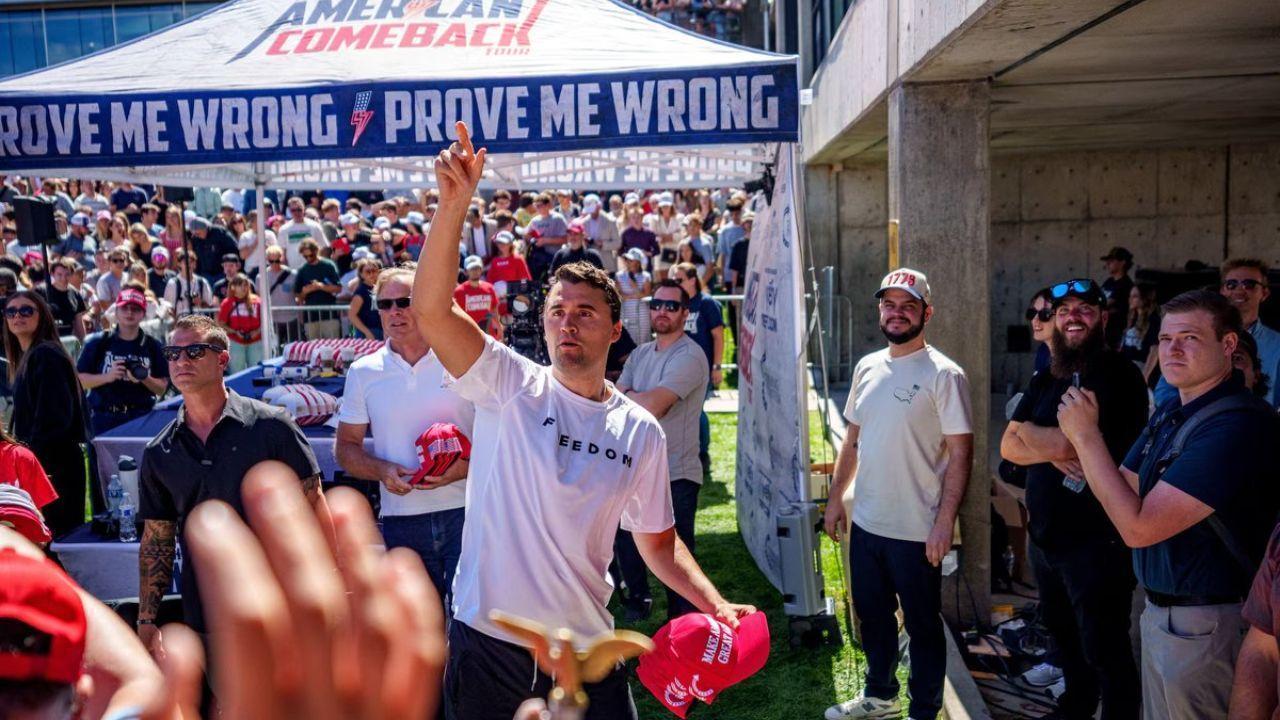 Charlie Kirk Shot Dead at Utah University Event