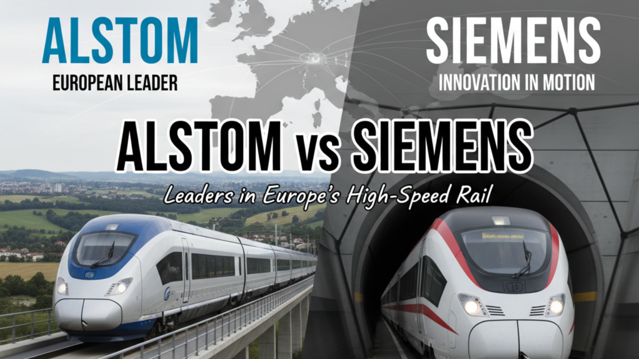 Alstom vs Siemens: Leaders in Europe’s High-Speed Rail