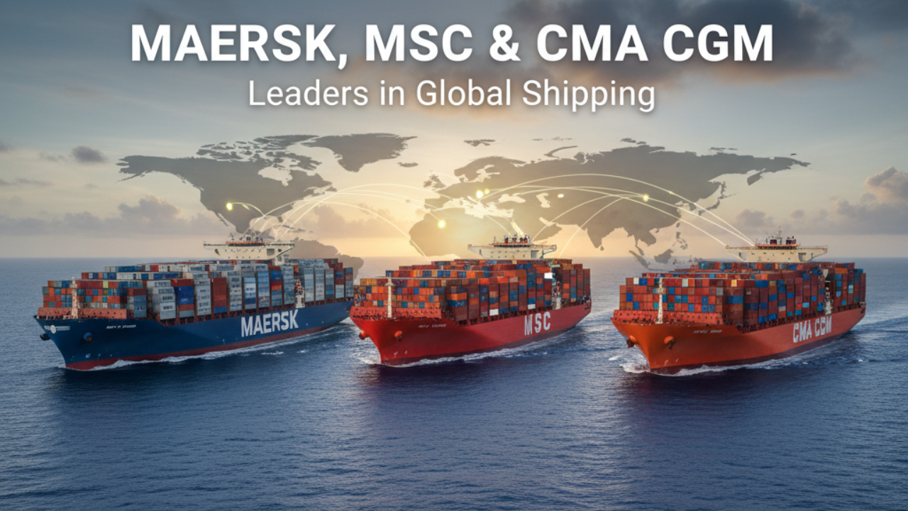 Maersk, MSC & CMA CGM: Global Shipping Giants Compared