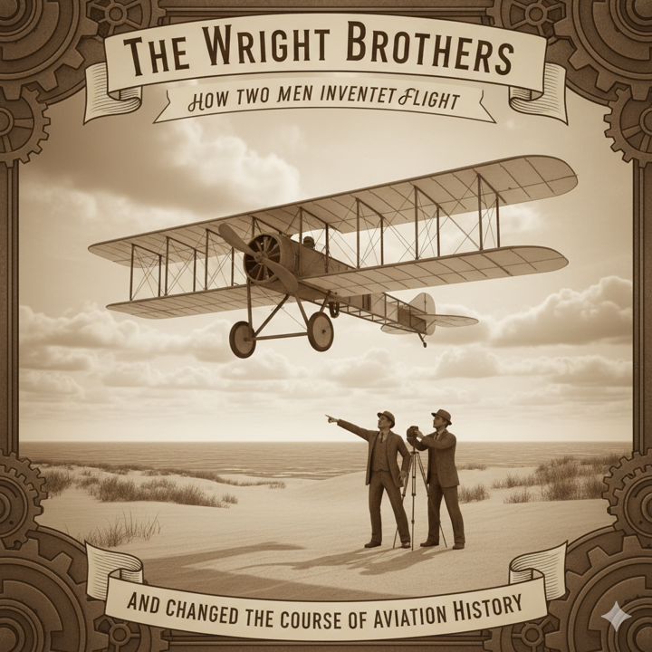 The Wright Brothers: How Two Men Invented Flight and Changed the Course of Aviation History