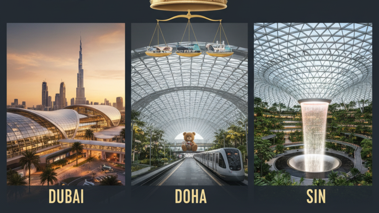 Dubai vs Doha vs Changi: Which Airport Reigns Supreme?
