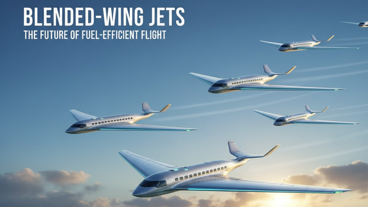 Blended-Wing Jets: The Future of Fuel-Efficient Flight