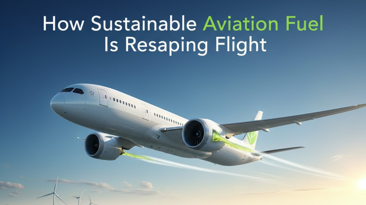 How Sustainable Aviation Fuel Is Reshaping Flight