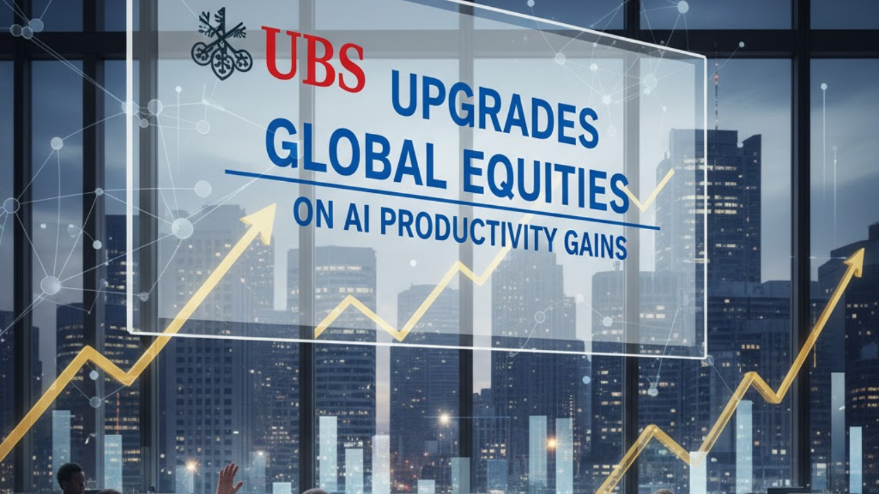UBS Upgrades Global Equities on AI Productivity Gains