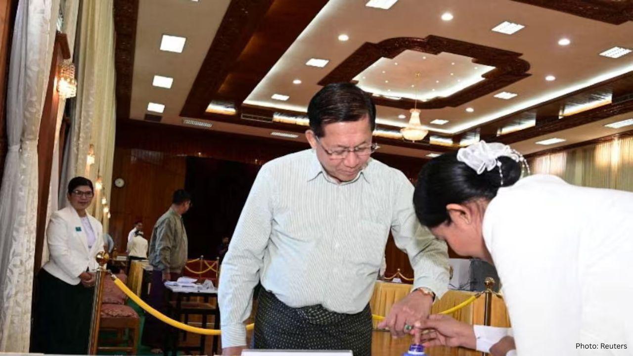 Myanmar Military-Backed Party Leads First Phase of Controversial Elections
