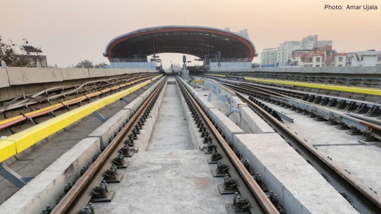 Third Rail Installation Completed on Baradevi-Naubasta Metro Stretch