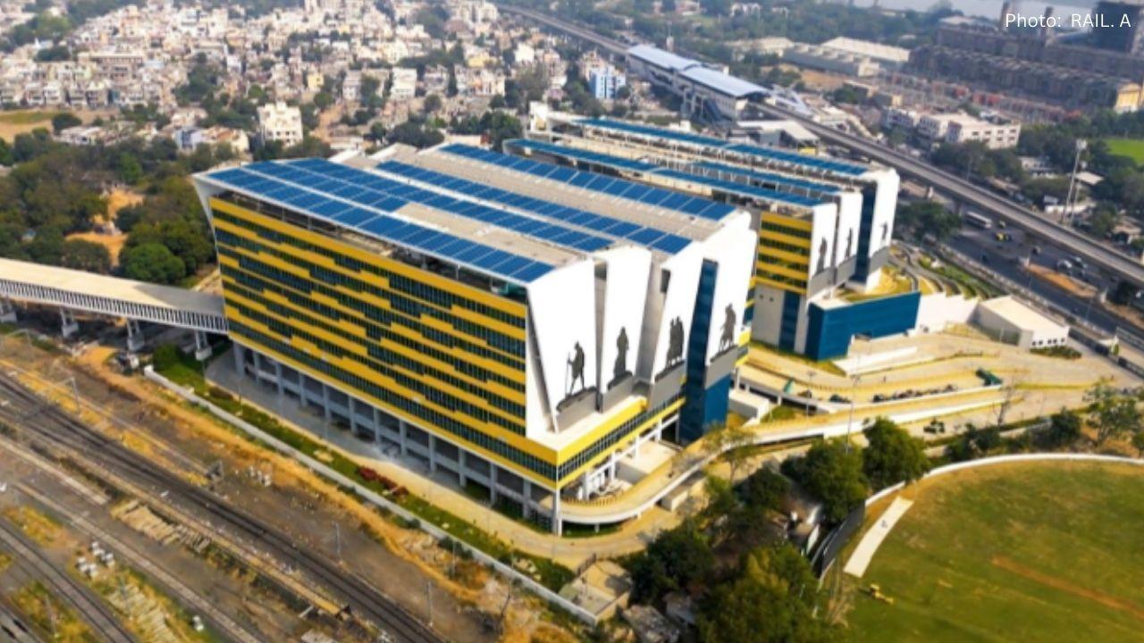 Sabarmati High-Speed Rail Hub Sets Green Example With IGBC Certification