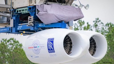 B-52J Completes Rolls-Royce F-130 Engine Testing