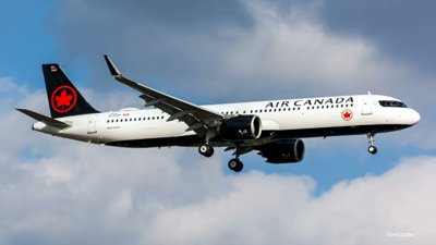 Air Canada’s First Airbus A321XLR Takes Flight, Ushering in a New Era