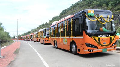 Ahmedabad to Add 1,000 AC Electric Buses Under Central Scheme