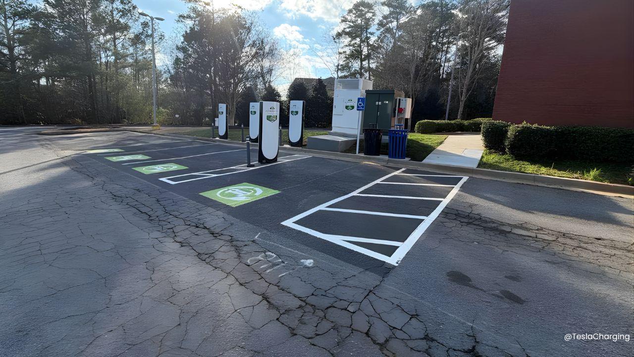 Georgia City Launches First City-Branded Tesla Supercharger