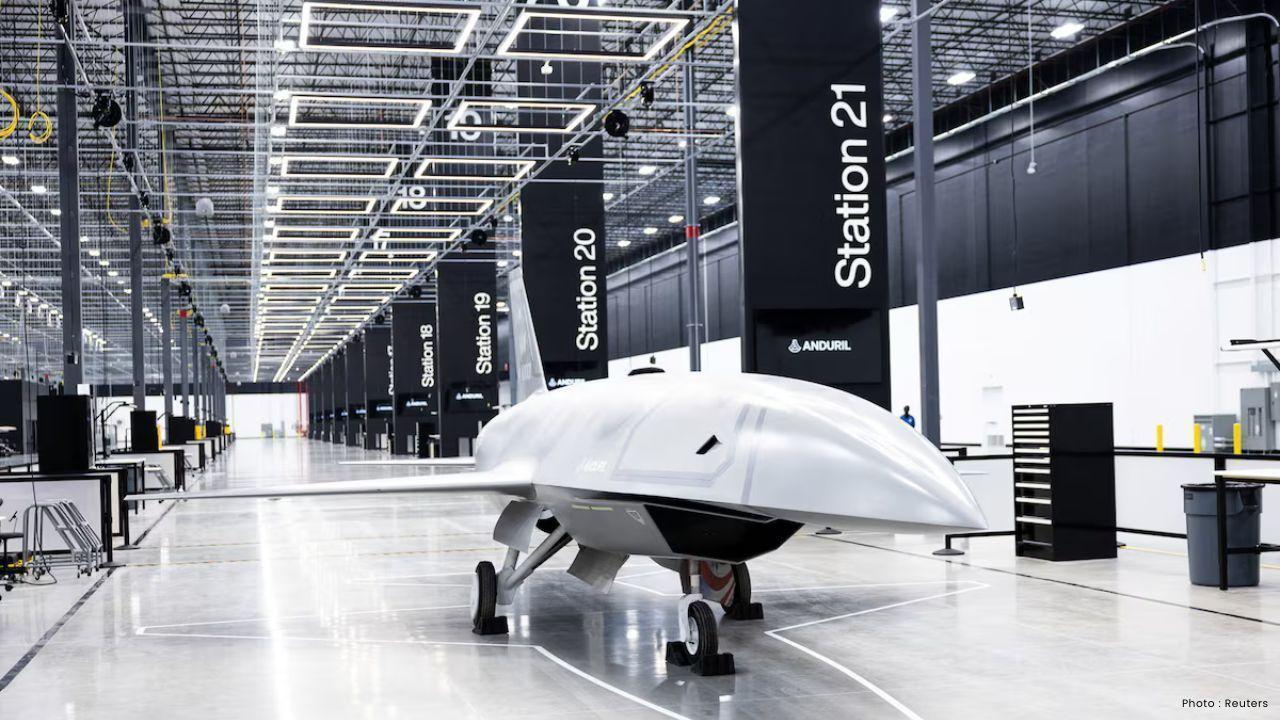US Starts High-Speed Combat Drone Production at New Anduril Plant