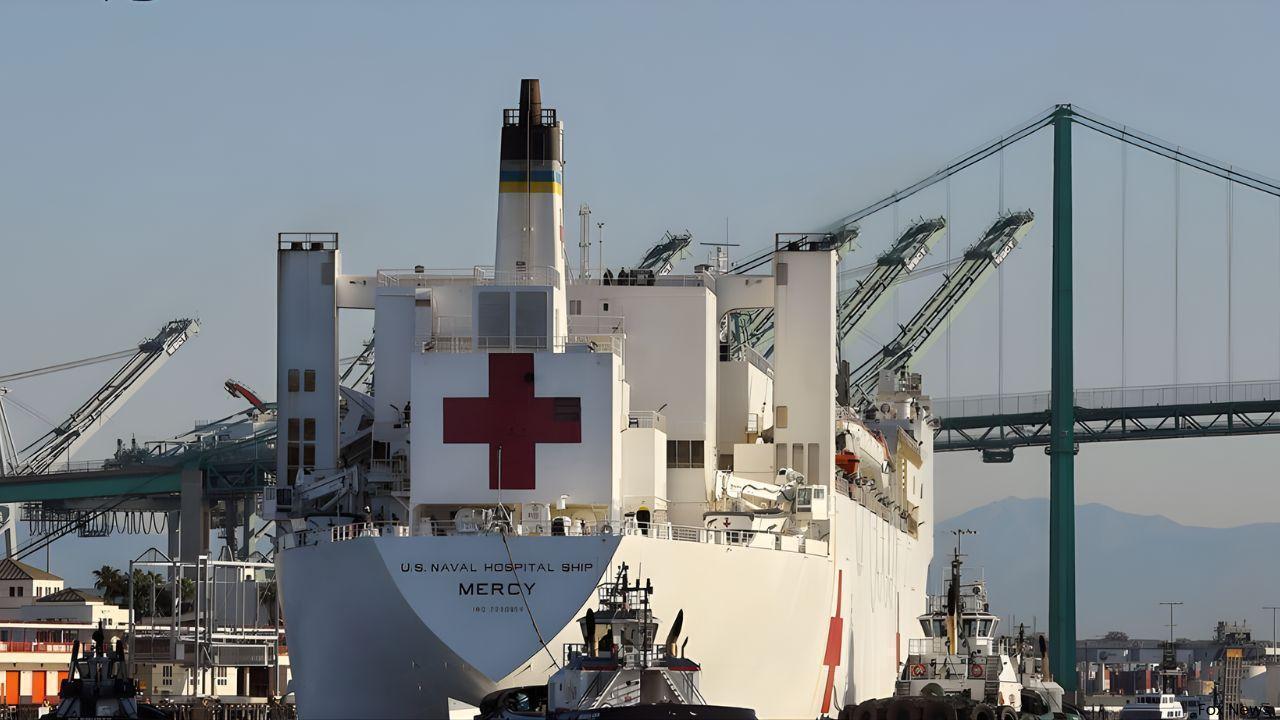 US Hospital Ship Mission Ends in Portland
