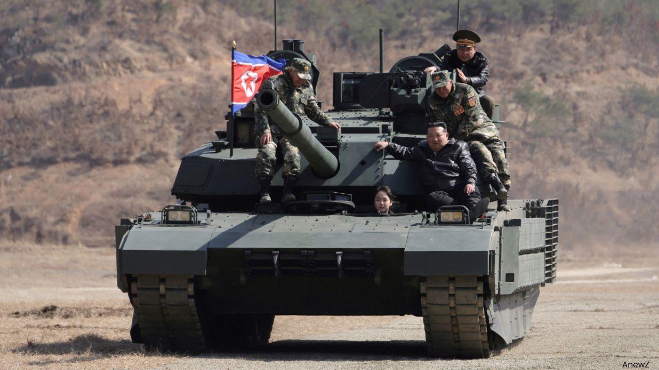 North Korea Unveils Anti-Drone Tank Amid Succession
