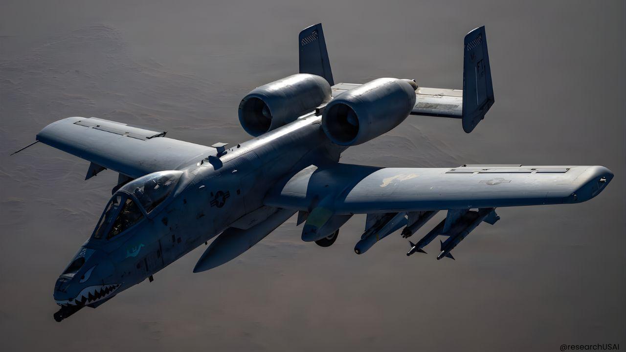 US A-10 Warthogs Hunt Iran Boats in Hormuz