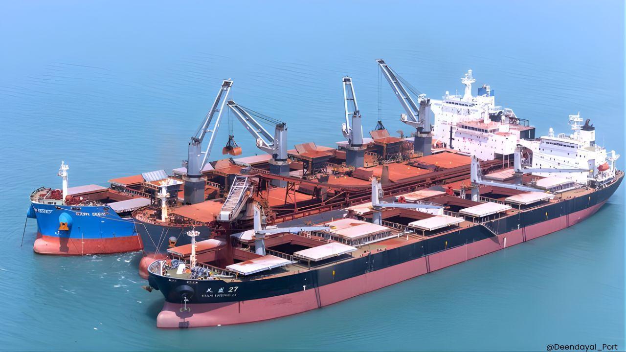 Kandla Port Achieves First Triple STS Operation