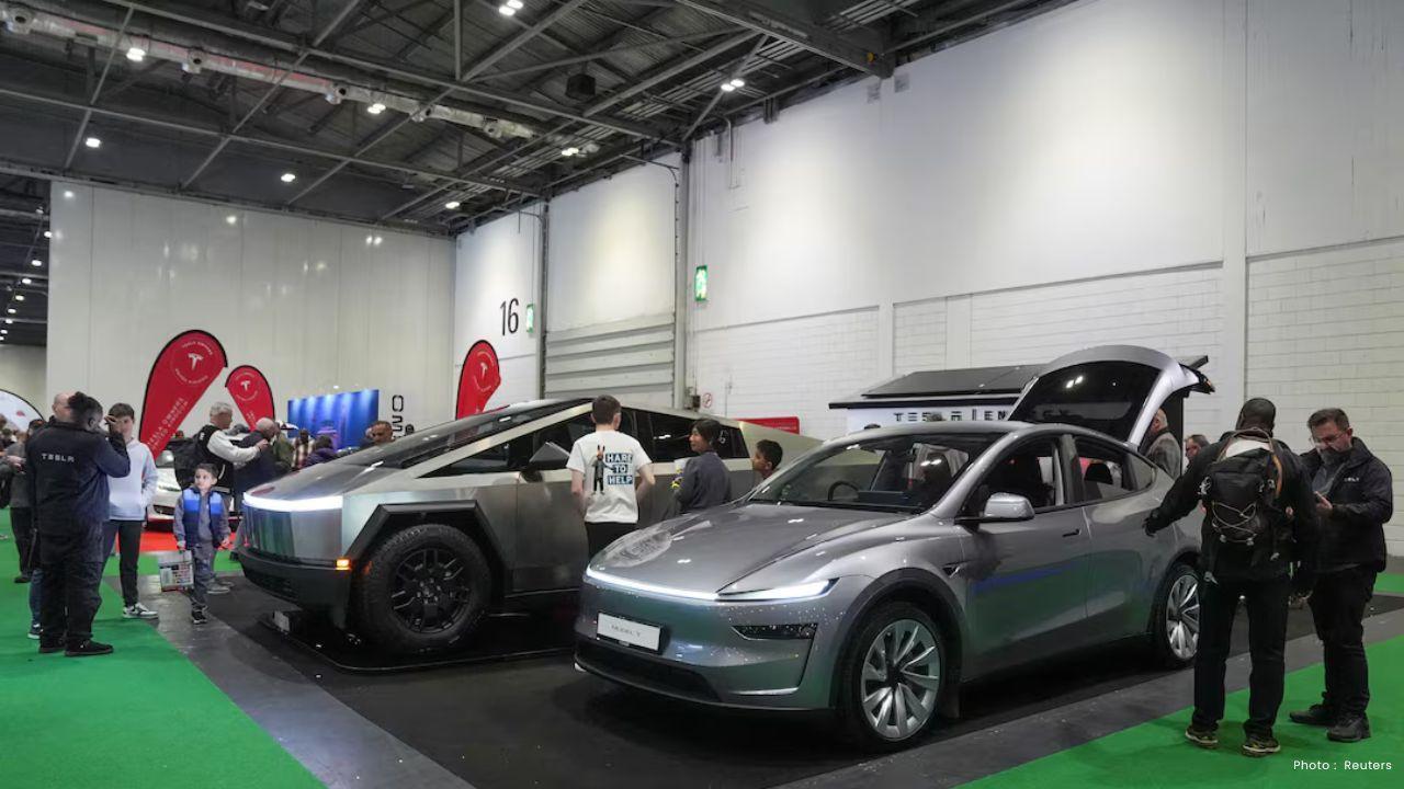 European Car Sales Rise Slightly as Tesla Ends Sales Slump