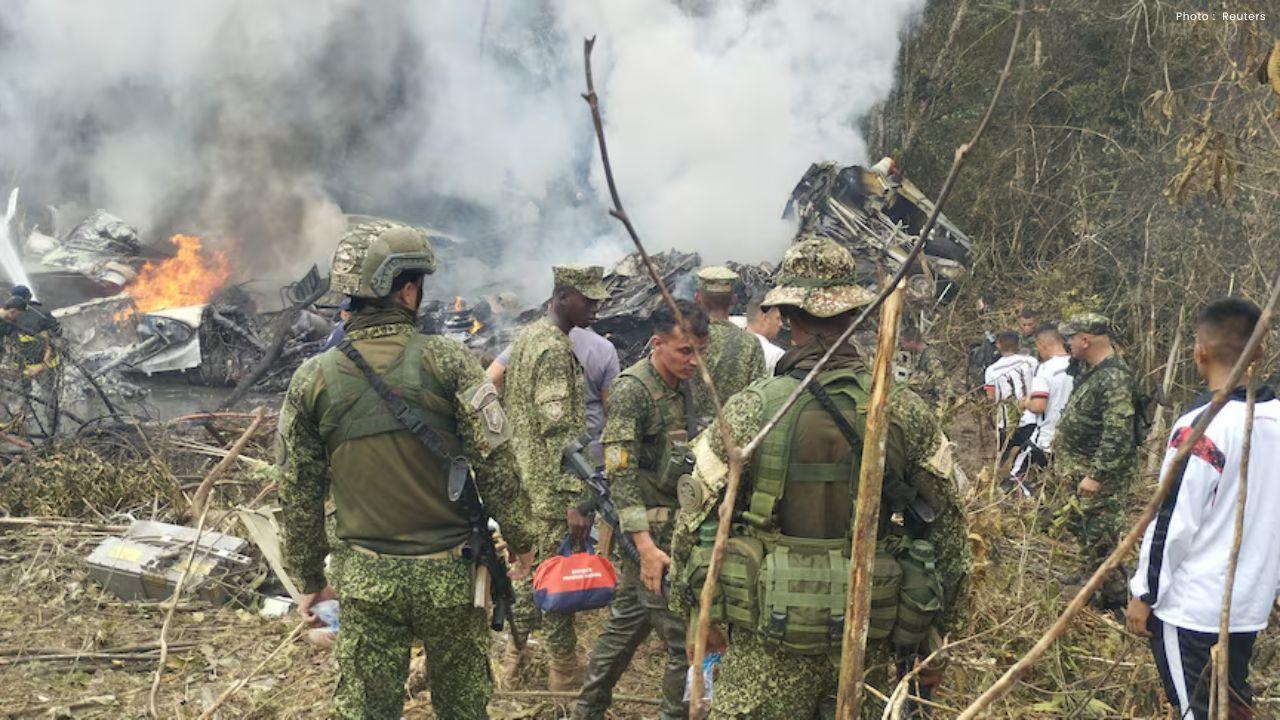 Colombian Military Plane Crash Kills Dozens, Over 100 Soldiers Onboard