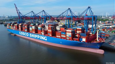 COSCO Shipping Volumes Rise 6% Amid Trade Shift
