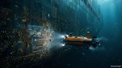 AUV Tech Replaces Divers in Ship Hull Inspections