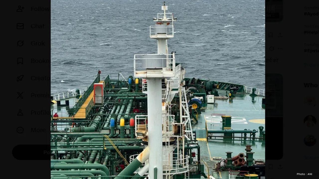 LPG Vessel Jag Vasant Reaches Gujarat Safely After Risky Hormuz Journey