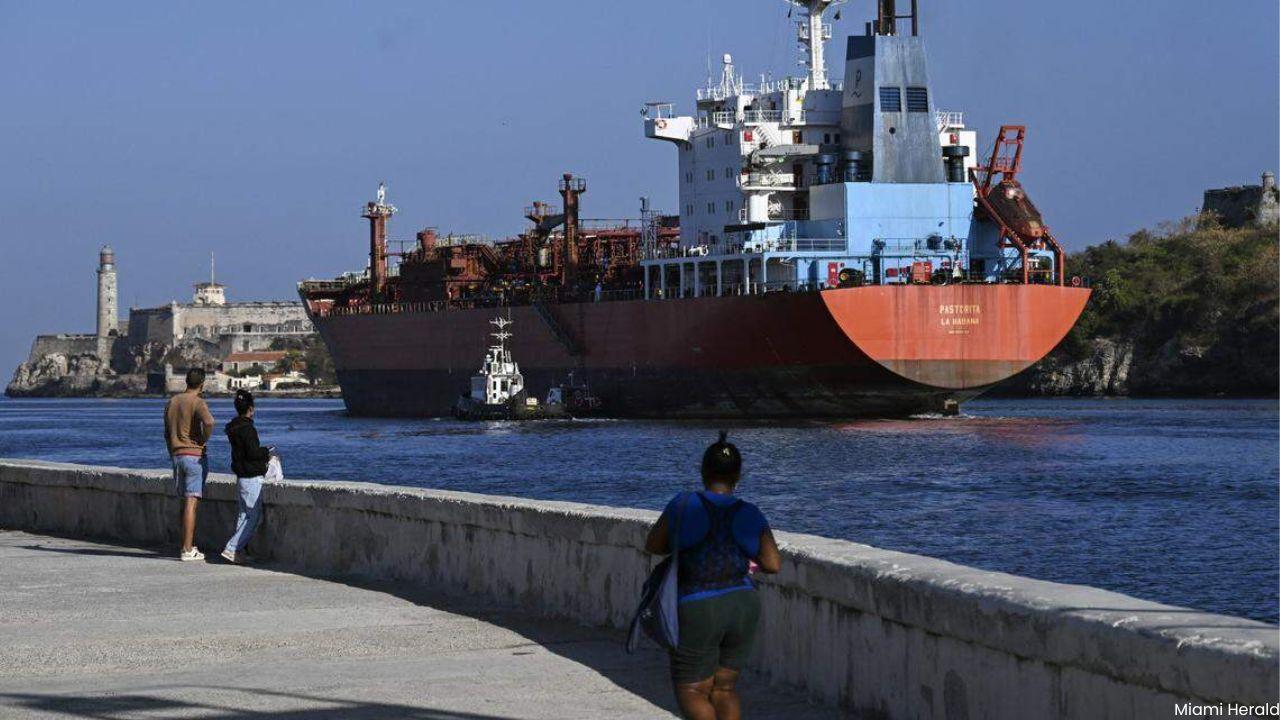 Russian Oil Tanker Reaches Cuba Amid Sanctions