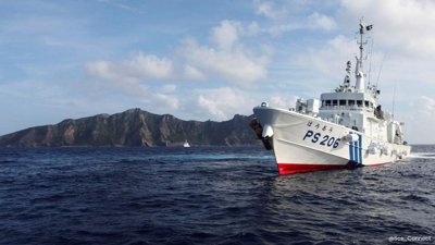 Japan Challenges China Vessel in EEZ Standoff