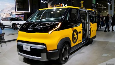Kia PV5 WAV Debuts as Next-Gen EV Taxi in NYC