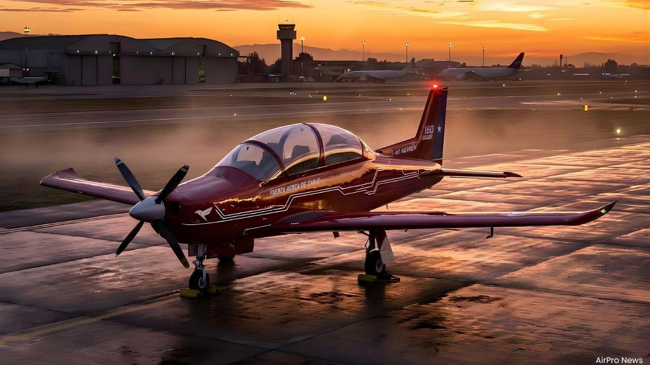 Chile Unveils T-40 Newen Trainer Aircraft