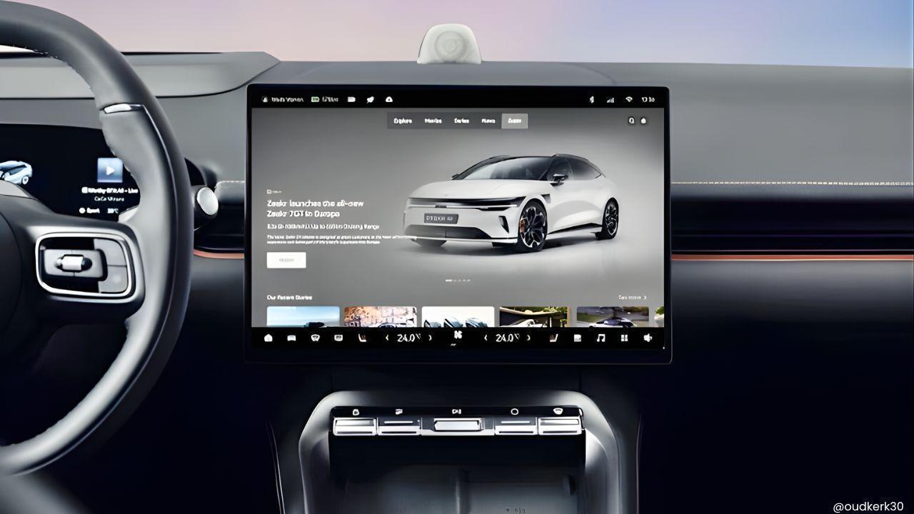 Zeekr Launches Next-Gen In-Car Entertainment Hub