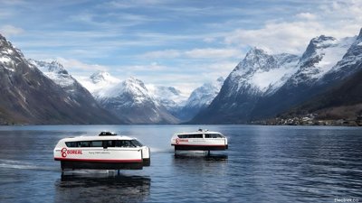 Norway Orders 20 Flying Electric Ferries