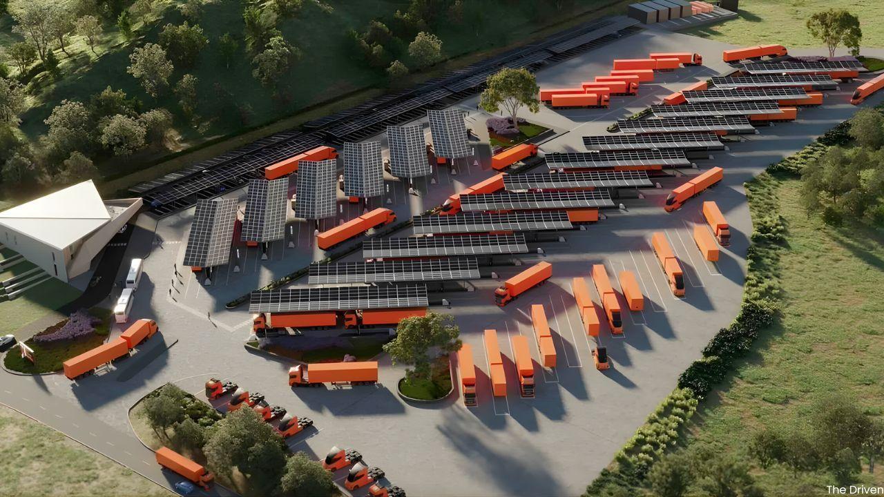 Australia’s Largest EV Truck Depot Gets Govt Boost