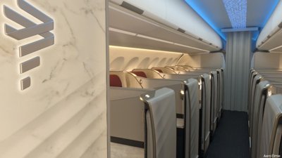 LATAM Unveils A321XLR Business Class Suites