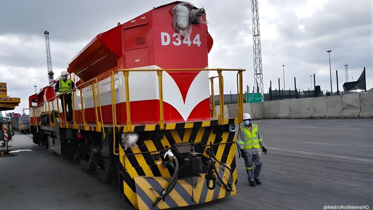 India Exports 10 Advanced Locomotives to Mozambique