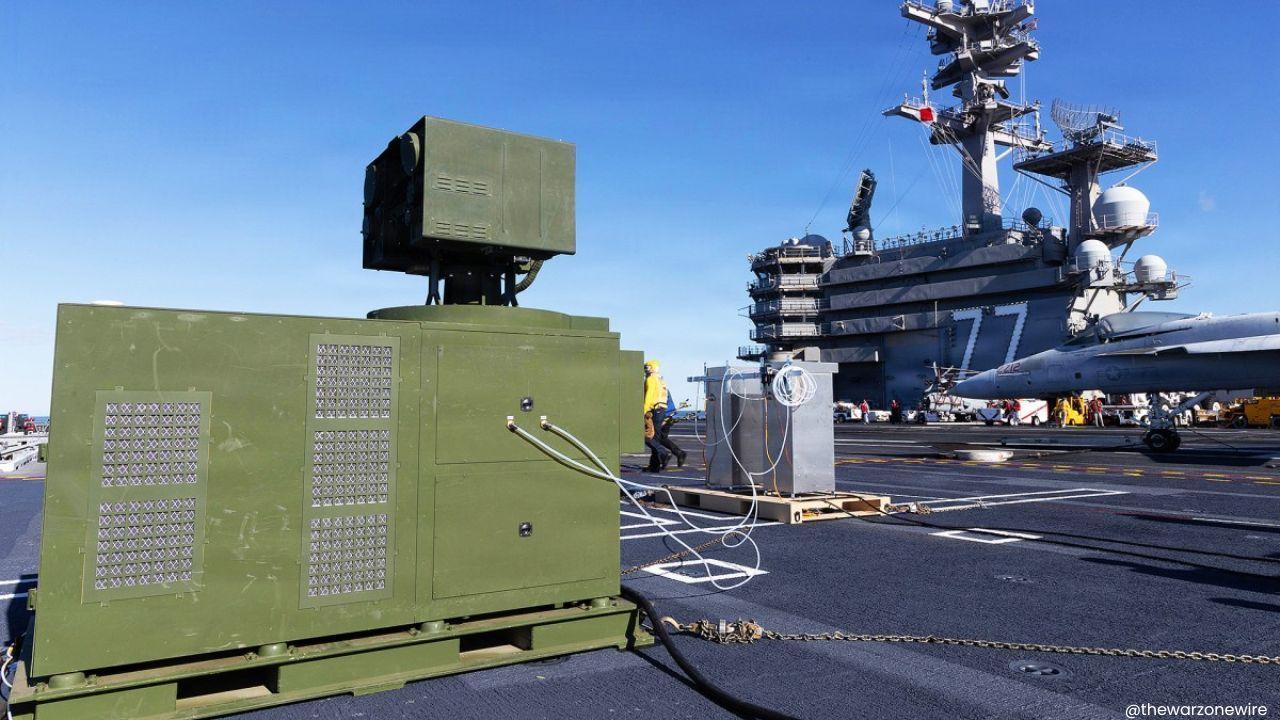 AeroVironment Tests LOCUST Laser at Sea