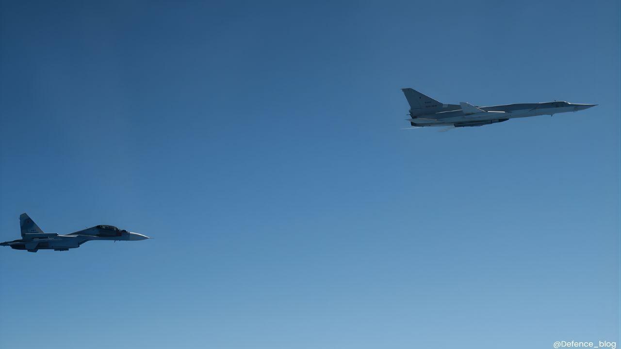 Swedish Gripen Intercepts Russian Bomber