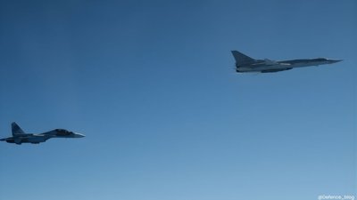 Swedish Gripen Intercepts Russian Bomber