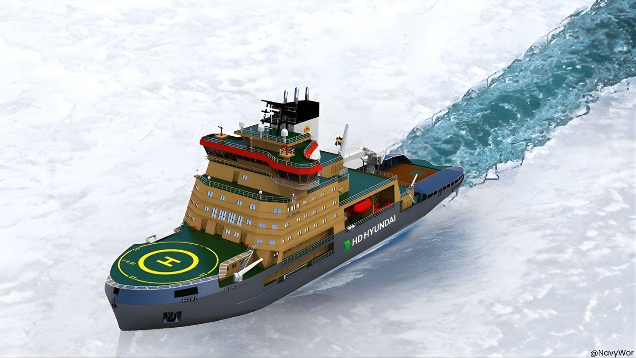 HD Hyundai Wins $350M Swedish Icebreaker Deal