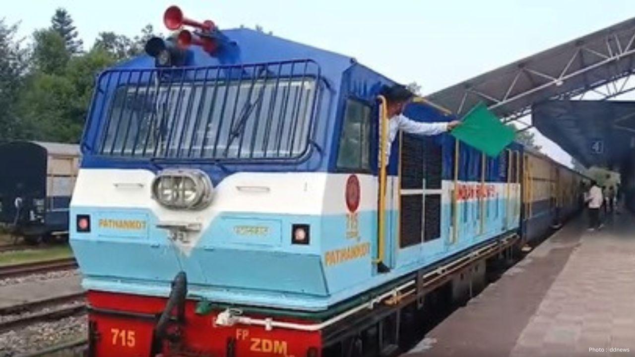 Pathankot-Joginder Nagar Rail Service Resumes