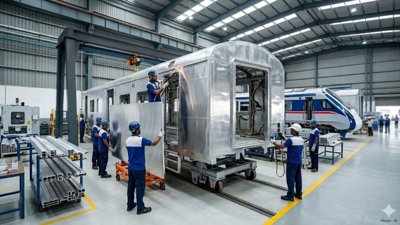 India Moves Closer to Fully Indigenous Aluminium Railway Coach Production