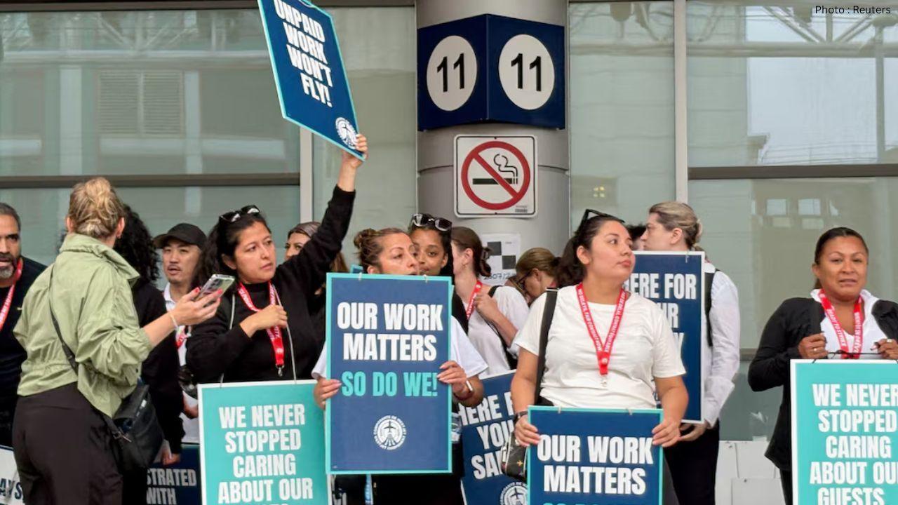 WestJet Flight Attendants Go on Strike, Hundreds of Flights Cancelled Across Canada