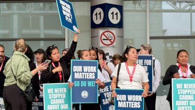 WestJet Flight Attendants Go on Strike, Hundreds of Flights Cancelled Across Canada