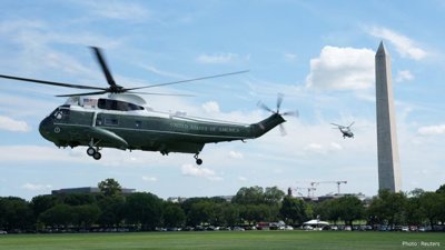 FAA Investigates Close Encounter Between Marine One and Passenger Jet Near Reagan Airport