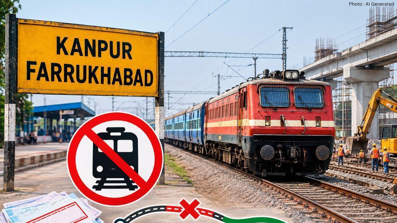 Kanpur-Farrukhabad Rail Route to Face Long Disruption, Kalindi Express Diverted