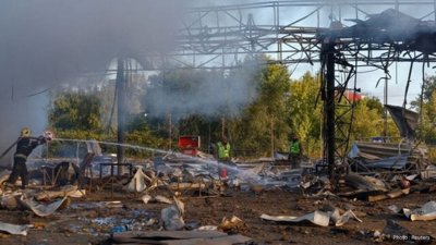 Kyiv Drone Strike Kills One as Russia Targets Fuel Stations