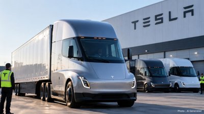 Tesla Begins Deliveries of Semi Electric Trucks After Years of Delays