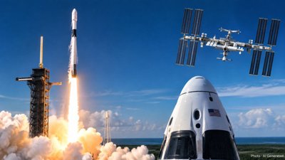 SpaceX Launches 13th Long-Duration Crew to International Space Station